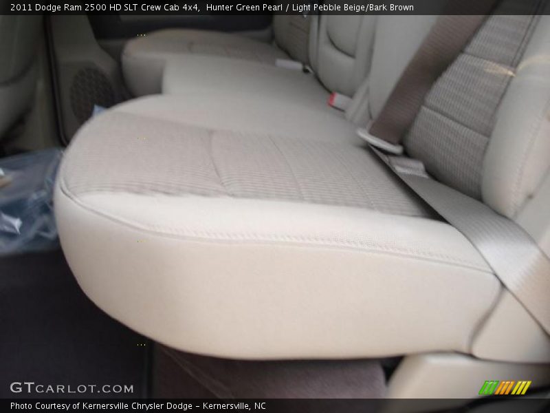Hunter Green Pearl / Light Pebble Beige/Bark Brown 2011 Dodge Ram 2500 HD SLT Crew Cab 4x4