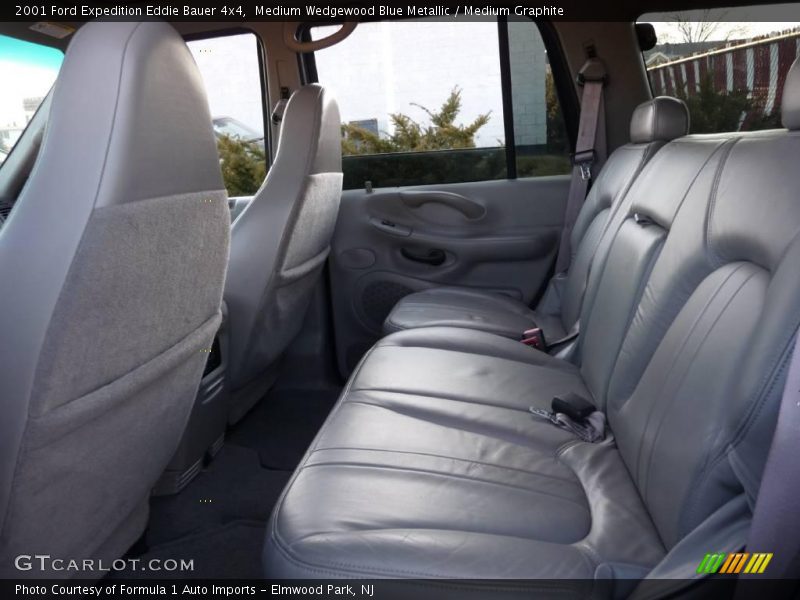 Medium Wedgewood Blue Metallic / Medium Graphite 2001 Ford Expedition Eddie Bauer 4x4