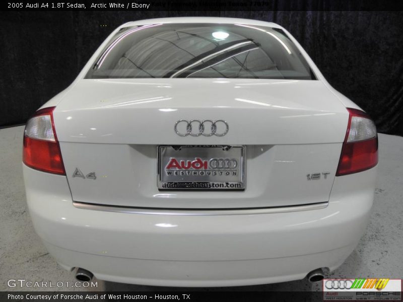 Arctic White / Ebony 2005 Audi A4 1.8T Sedan