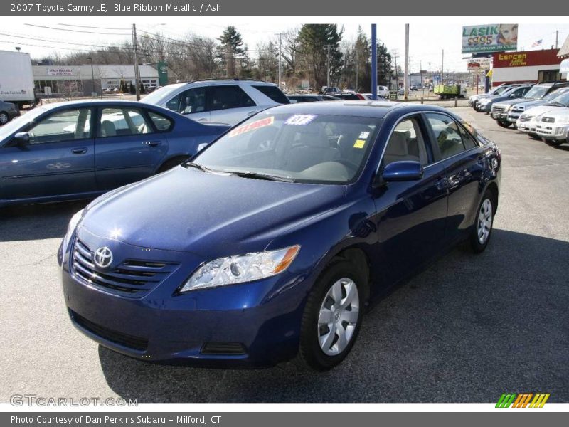 Blue Ribbon Metallic / Ash 2007 Toyota Camry LE