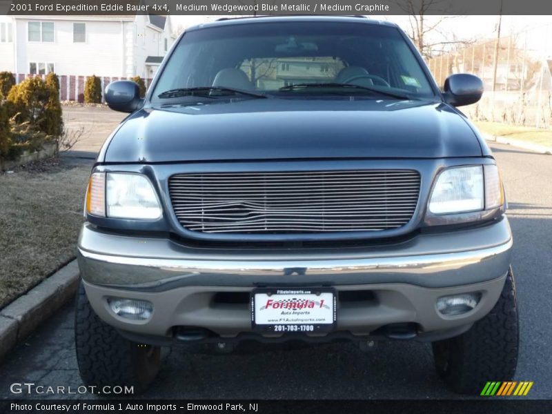 Medium Wedgewood Blue Metallic / Medium Graphite 2001 Ford Expedition Eddie Bauer 4x4