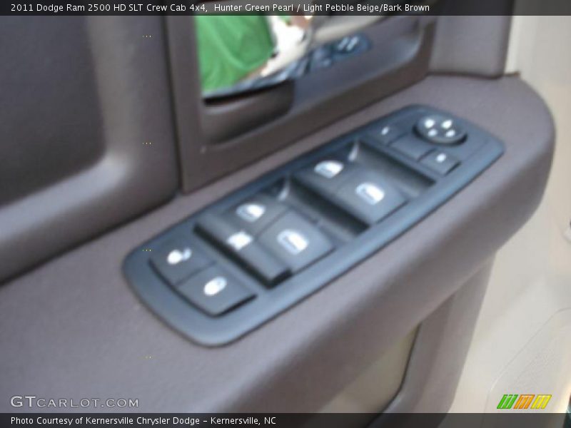 Hunter Green Pearl / Light Pebble Beige/Bark Brown 2011 Dodge Ram 2500 HD SLT Crew Cab 4x4