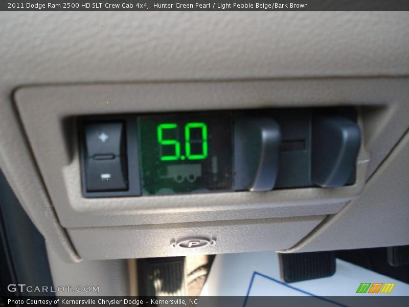 Hunter Green Pearl / Light Pebble Beige/Bark Brown 2011 Dodge Ram 2500 HD SLT Crew Cab 4x4