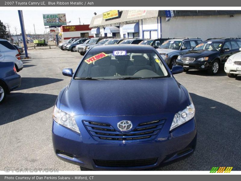 Blue Ribbon Metallic / Ash 2007 Toyota Camry LE