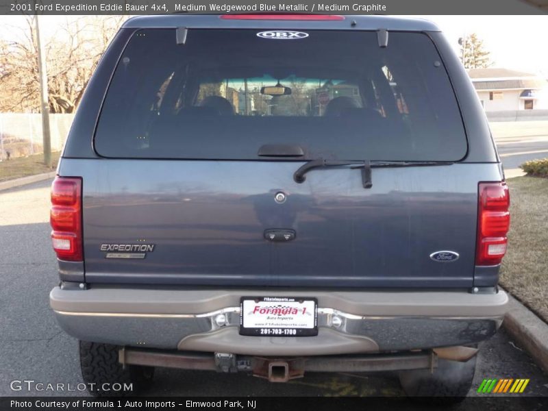 Medium Wedgewood Blue Metallic / Medium Graphite 2001 Ford Expedition Eddie Bauer 4x4