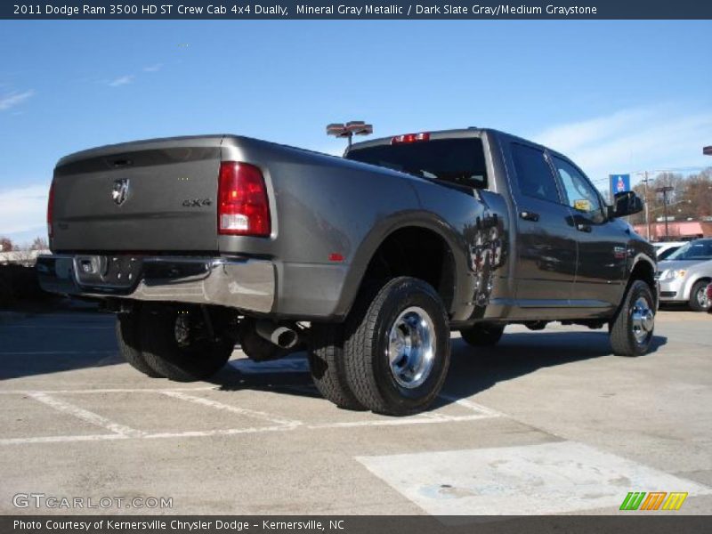 Mineral Gray Metallic / Dark Slate Gray/Medium Graystone 2011 Dodge Ram 3500 HD ST Crew Cab 4x4 Dually