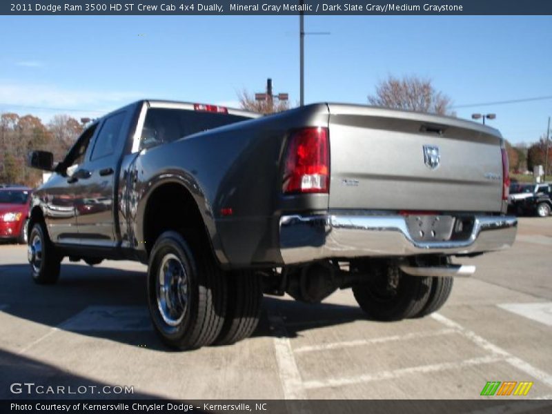 Mineral Gray Metallic / Dark Slate Gray/Medium Graystone 2011 Dodge Ram 3500 HD ST Crew Cab 4x4 Dually