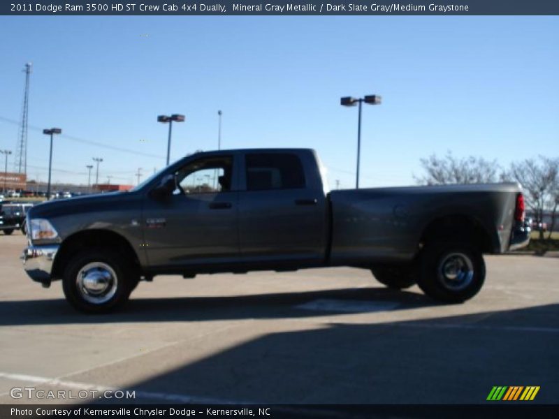 Mineral Gray Metallic / Dark Slate Gray/Medium Graystone 2011 Dodge Ram 3500 HD ST Crew Cab 4x4 Dually