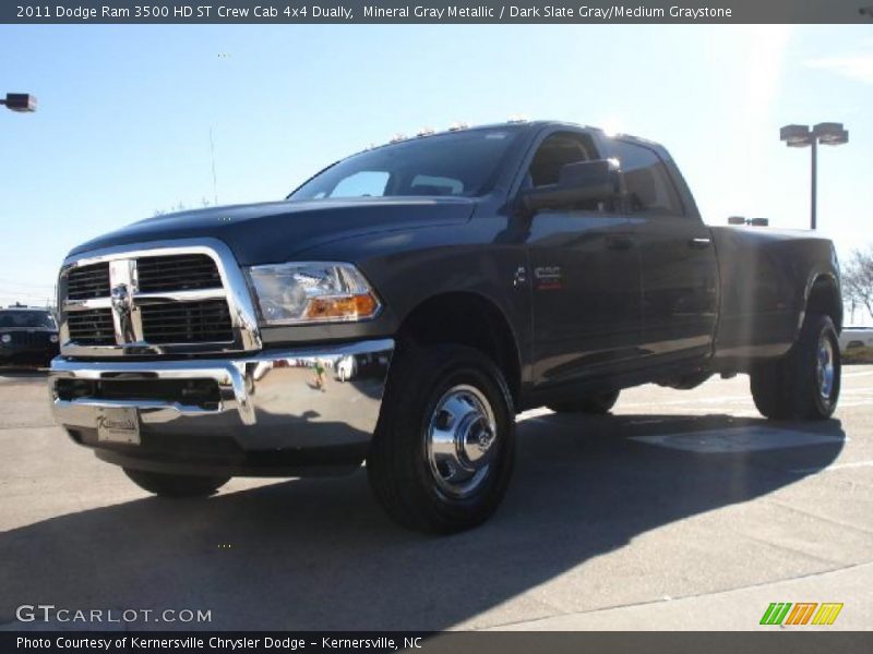Mineral Gray Metallic / Dark Slate Gray/Medium Graystone 2011 Dodge Ram 3500 HD ST Crew Cab 4x4 Dually