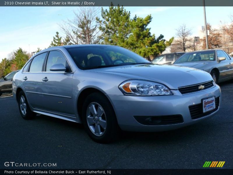 Silver Ice Metallic / Ebony 2010 Chevrolet Impala LT