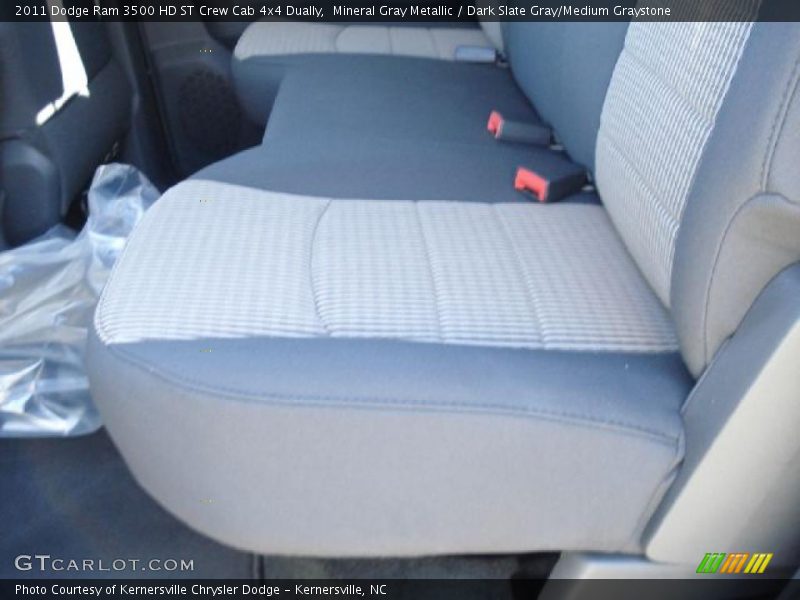 Mineral Gray Metallic / Dark Slate Gray/Medium Graystone 2011 Dodge Ram 3500 HD ST Crew Cab 4x4 Dually