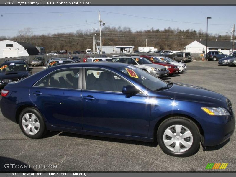 Blue Ribbon Metallic / Ash 2007 Toyota Camry LE