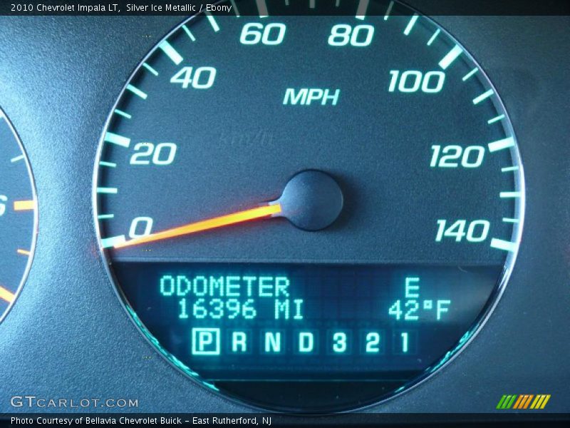 Silver Ice Metallic / Ebony 2010 Chevrolet Impala LT