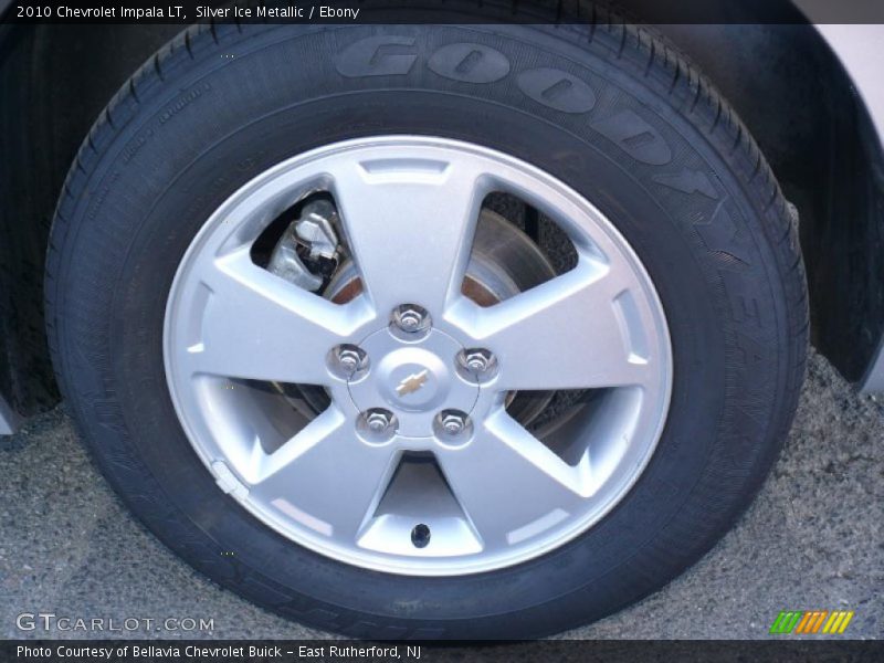 Silver Ice Metallic / Ebony 2010 Chevrolet Impala LT