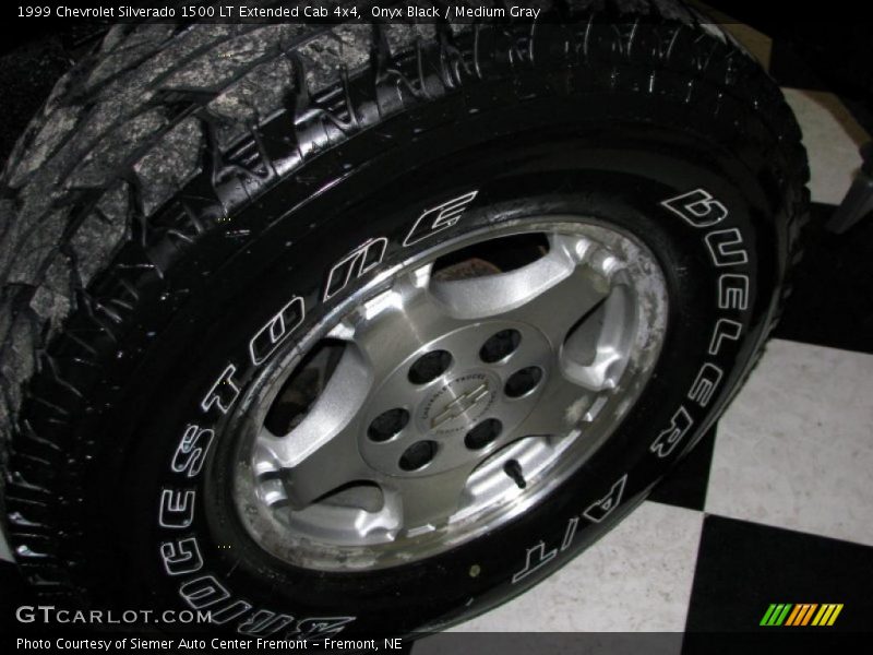 Onyx Black / Medium Gray 1999 Chevrolet Silverado 1500 LT Extended Cab 4x4