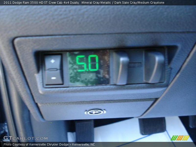 Mineral Gray Metallic / Dark Slate Gray/Medium Graystone 2011 Dodge Ram 3500 HD ST Crew Cab 4x4 Dually