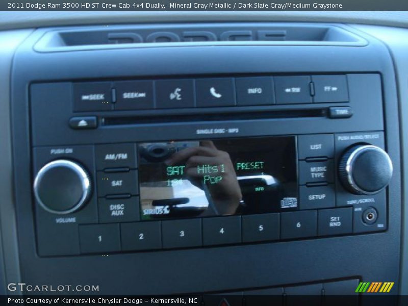 Mineral Gray Metallic / Dark Slate Gray/Medium Graystone 2011 Dodge Ram 3500 HD ST Crew Cab 4x4 Dually