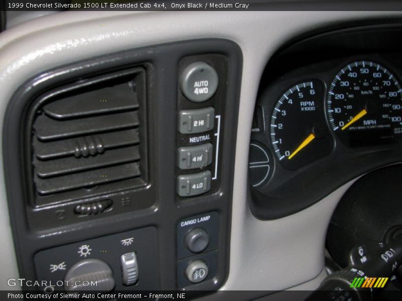 Onyx Black / Medium Gray 1999 Chevrolet Silverado 1500 LT Extended Cab 4x4