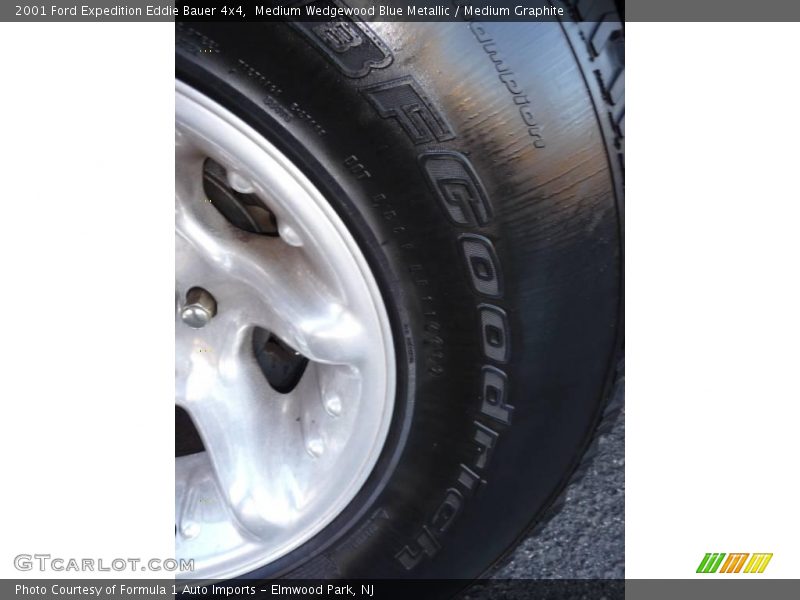 Medium Wedgewood Blue Metallic / Medium Graphite 2001 Ford Expedition Eddie Bauer 4x4