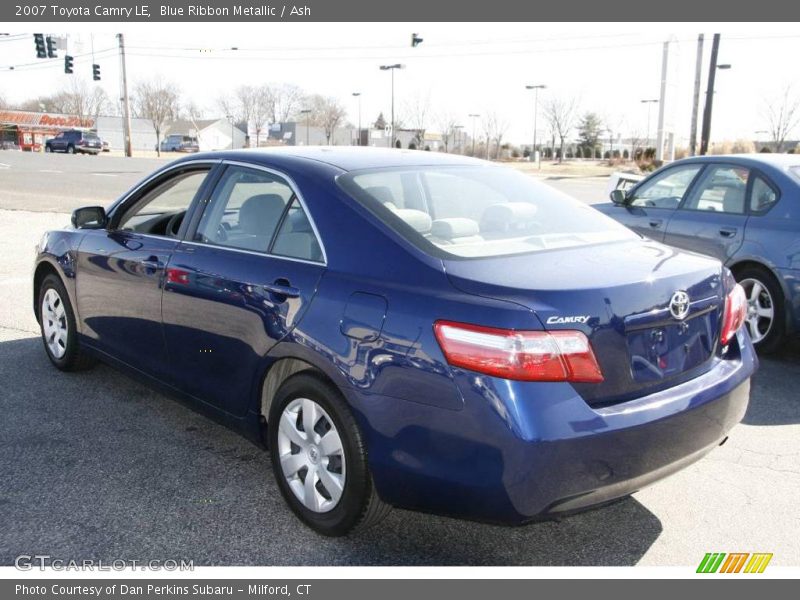 Blue Ribbon Metallic / Ash 2007 Toyota Camry LE
