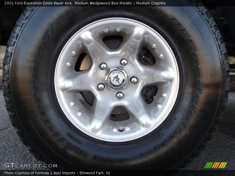 Medium Wedgewood Blue Metallic / Medium Graphite 2001 Ford Expedition Eddie Bauer 4x4