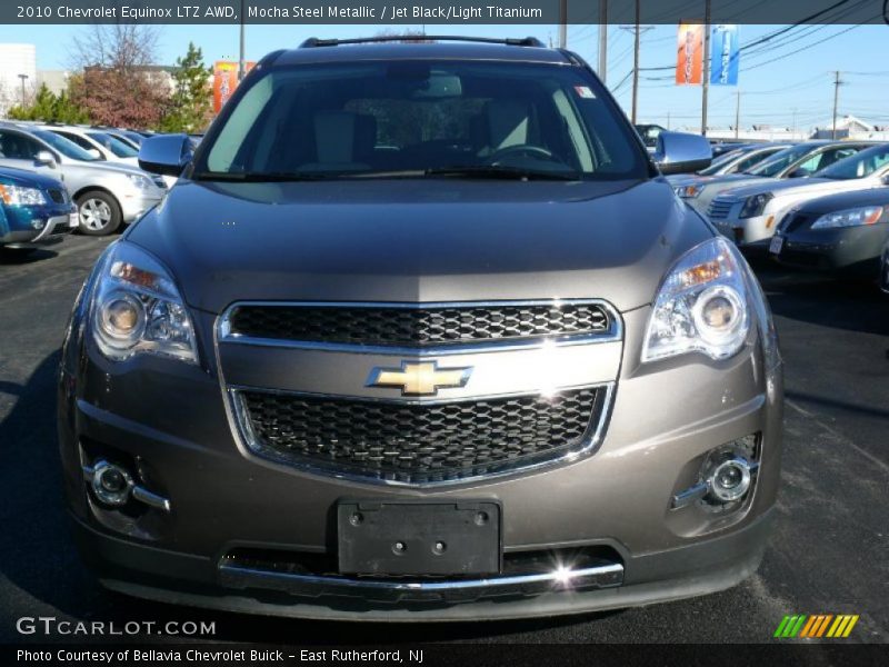 Mocha Steel Metallic / Jet Black/Light Titanium 2010 Chevrolet Equinox LTZ AWD