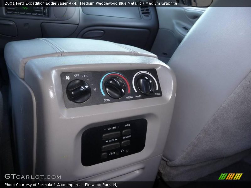 Medium Wedgewood Blue Metallic / Medium Graphite 2001 Ford Expedition Eddie Bauer 4x4