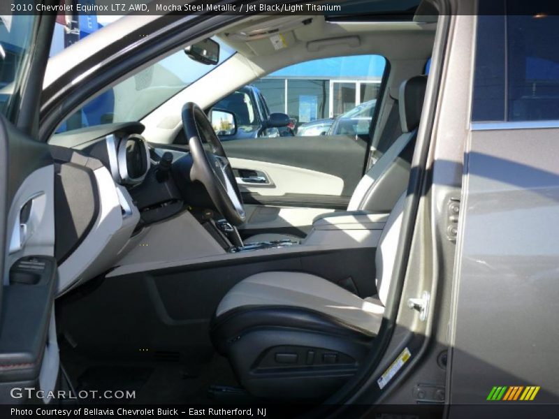Mocha Steel Metallic / Jet Black/Light Titanium 2010 Chevrolet Equinox LTZ AWD