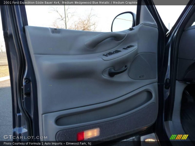 Medium Wedgewood Blue Metallic / Medium Graphite 2001 Ford Expedition Eddie Bauer 4x4