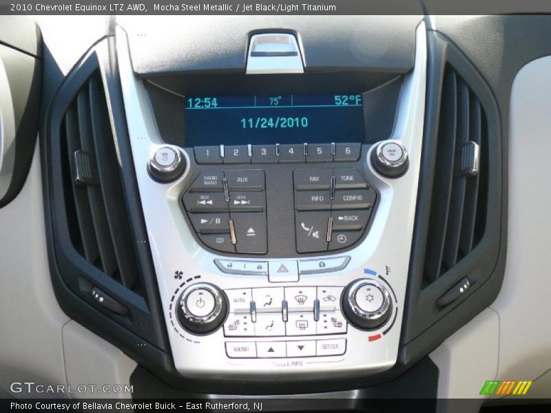 Controls of 2010 Equinox LTZ AWD