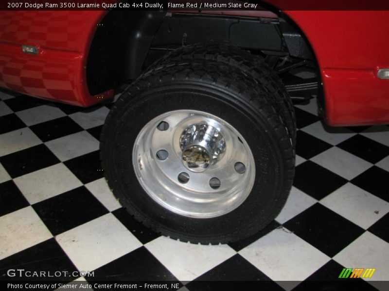 Custom Wheels of 2007 Ram 3500 Laramie Quad Cab 4x4 Dually
