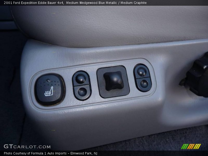 Medium Wedgewood Blue Metallic / Medium Graphite 2001 Ford Expedition Eddie Bauer 4x4