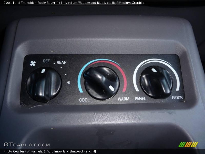 Medium Wedgewood Blue Metallic / Medium Graphite 2001 Ford Expedition Eddie Bauer 4x4