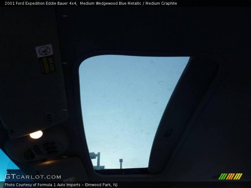 Medium Wedgewood Blue Metallic / Medium Graphite 2001 Ford Expedition Eddie Bauer 4x4