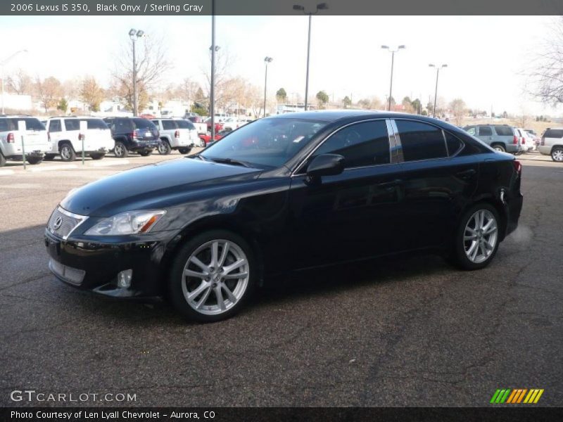 Black Onyx / Sterling Gray 2006 Lexus IS 350