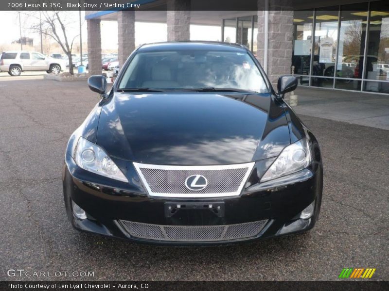 Black Onyx / Sterling Gray 2006 Lexus IS 350