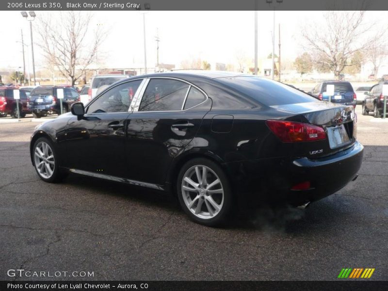 Black Onyx / Sterling Gray 2006 Lexus IS 350
