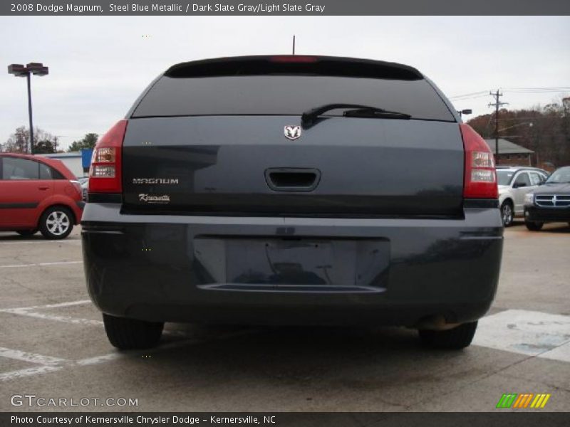 Steel Blue Metallic / Dark Slate Gray/Light Slate Gray 2008 Dodge Magnum