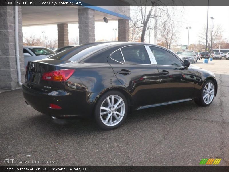 Black Onyx / Sterling Gray 2006 Lexus IS 350