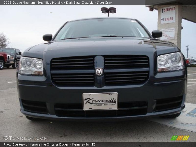Steel Blue Metallic / Dark Slate Gray/Light Slate Gray 2008 Dodge Magnum