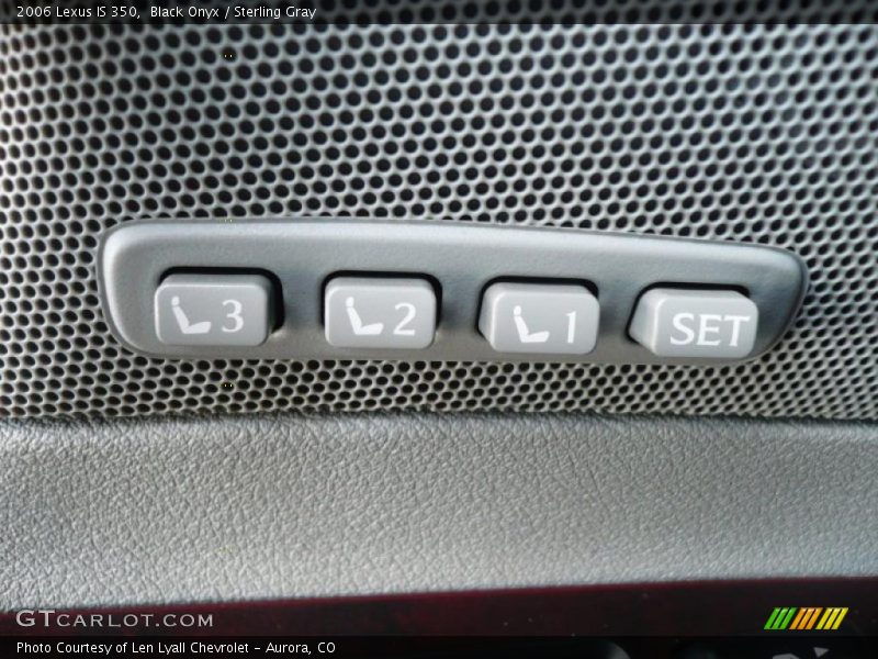 Black Onyx / Sterling Gray 2006 Lexus IS 350
