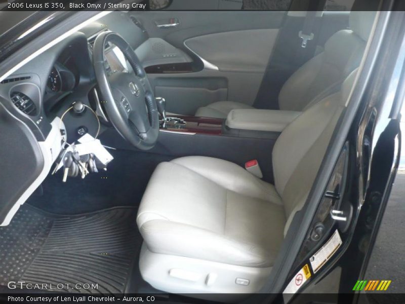 Black Onyx / Sterling Gray 2006 Lexus IS 350