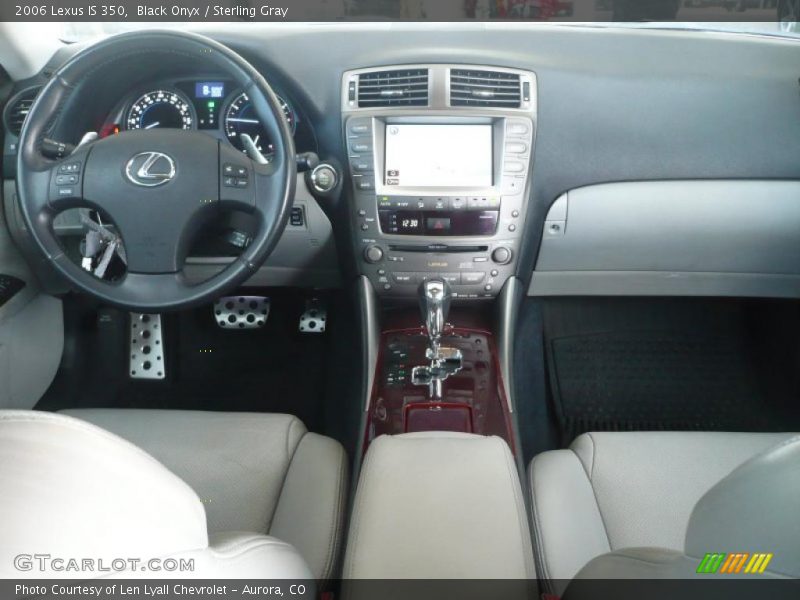 Black Onyx / Sterling Gray 2006 Lexus IS 350