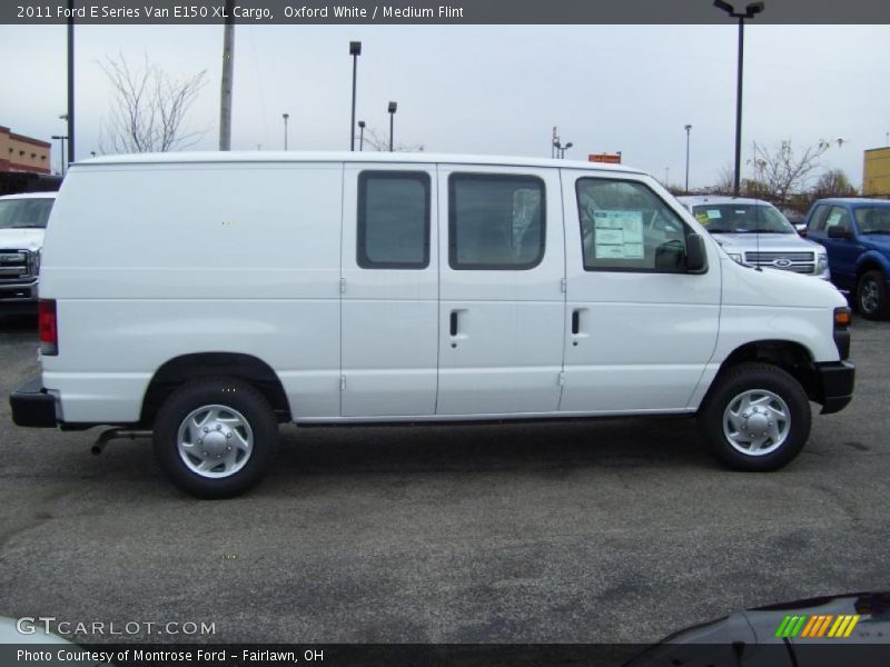 Oxford White / Medium Flint 2011 Ford E Series Van E150 XL Cargo