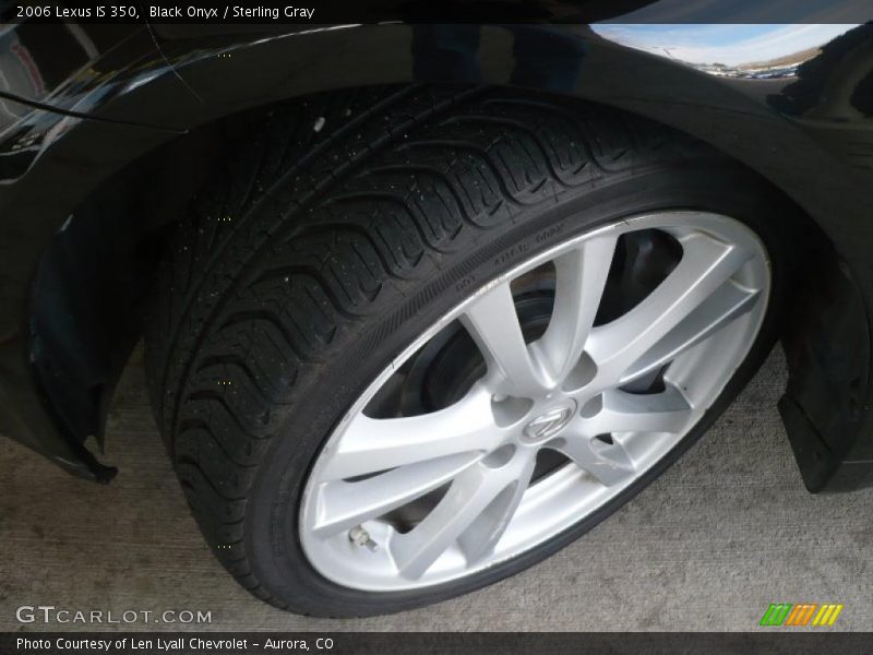 Black Onyx / Sterling Gray 2006 Lexus IS 350