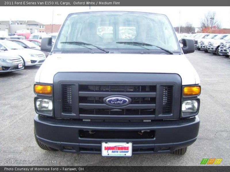 Oxford White / Medium Flint 2011 Ford E Series Van E150 XL Cargo