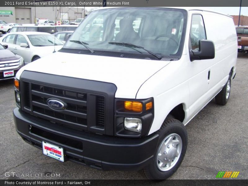 Oxford White / Medium Flint 2011 Ford E Series Van E150 XL Cargo