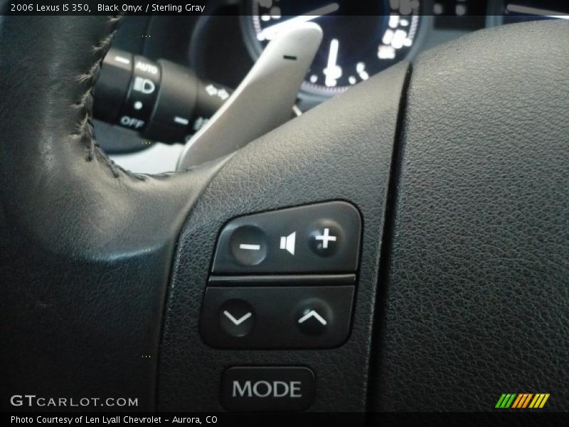 Black Onyx / Sterling Gray 2006 Lexus IS 350