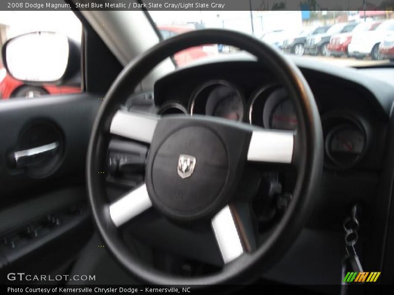 Steel Blue Metallic / Dark Slate Gray/Light Slate Gray 2008 Dodge Magnum