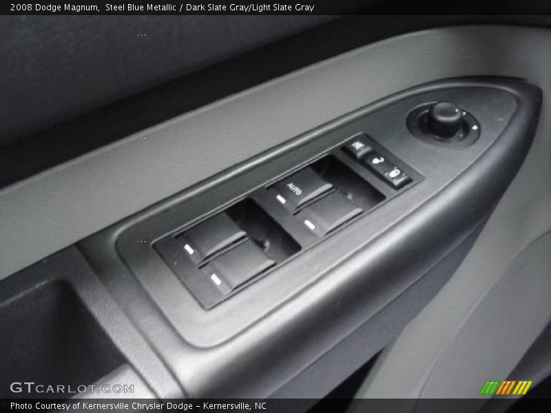 Steel Blue Metallic / Dark Slate Gray/Light Slate Gray 2008 Dodge Magnum
